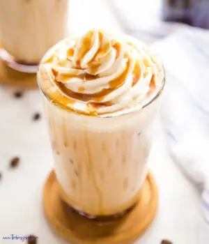 Cold Caramel Latte