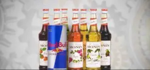 Red Bull with sauce of your choice