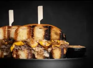 Burger Caramelized