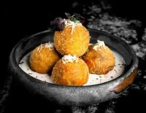 Mushroom Aranchine Balls